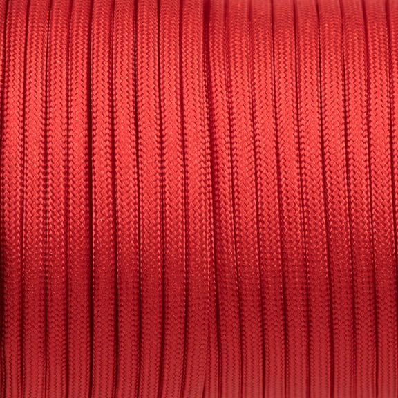 West Coast Paracord 550 Lb - Paracord Parachute Rope Great for Outdoors Camping, Storage Kayak Utility  100 Feet - Red