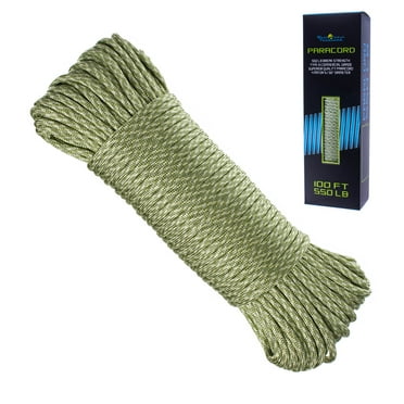 West Coast Paracord 550 Paracord - Type III Parachute Cord - 100 Foot Hanks - Multiple Colors - Perfect for Crafting, Bracelets, Survival & Camping