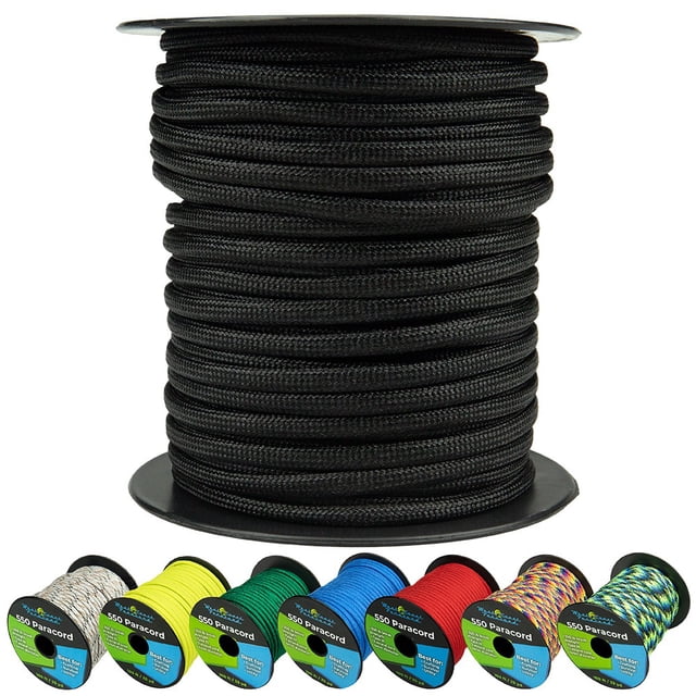 West Coast Paracord 550 – Tipo III, 7 Fili Interni, Diametro 4 Mm – 67 Metri – Colore Viola Chiaro – Ideale Per Campeggio, Sopravvivenza, Pesca, Outdoor, Gioielli