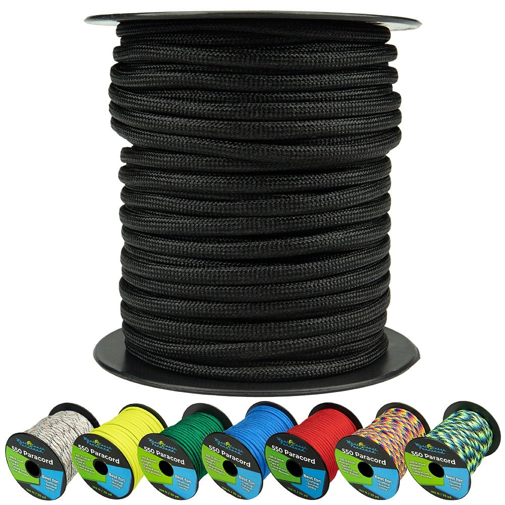 West Coast Paracord Clearance Sale 550 Paracord Bulk Random 1000 FT Spool Walmart