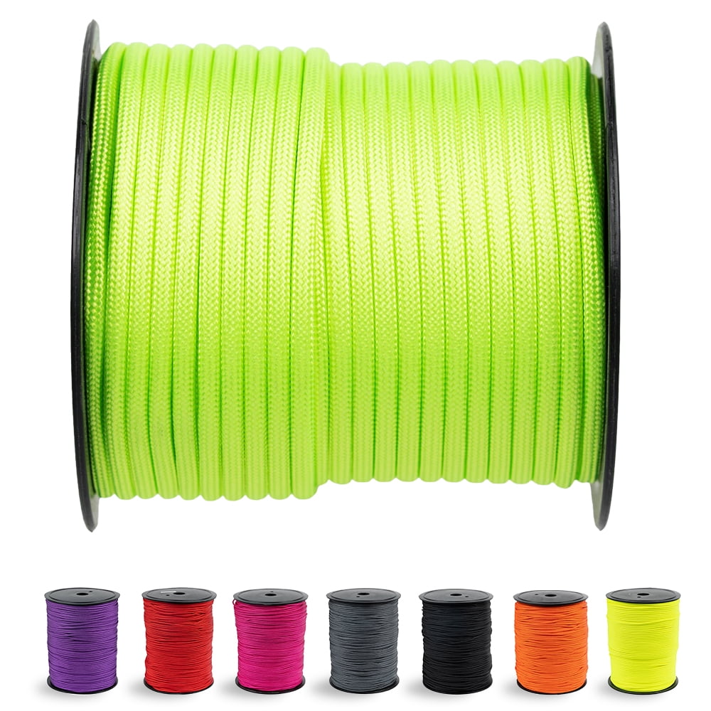 Paracorde 425 3mm - Nylon Résistant - Pour Survivalisme, Artisanat, Bracelets - Longueur 30.5m - Bruyère