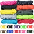 thumbnail image 1 of West Coast Paracord 550lb Survival Crafting Kit, 10 Colors Type III Cord with Buckles for Bracelets & Lanyards, 1 of 6