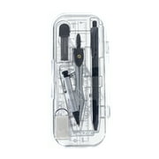 West Coast Paracord 9 Piece Math Tool Set   Storage Case Included   Geometry, Trigonometry, and Algebra