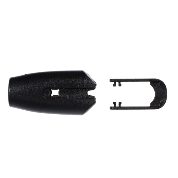 West Coast Paracord Black Plastic Rope Clamp - Multiple Diameter Size and Pack Options - Make Leads, Lines, Cross Ties, and More