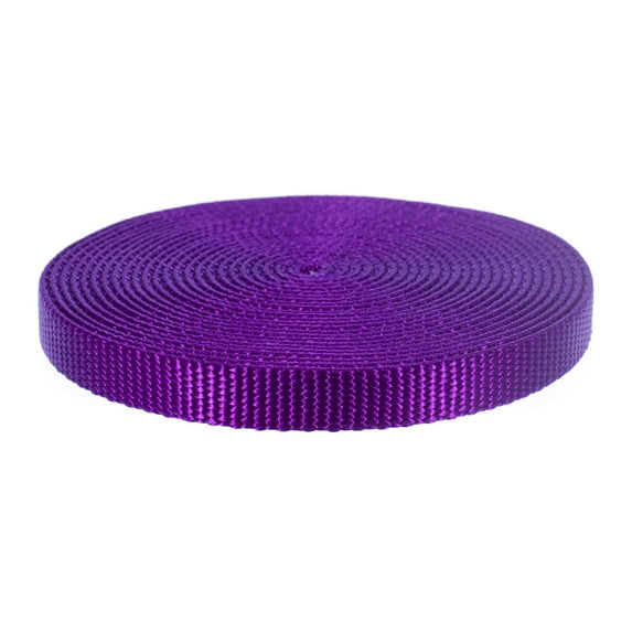 West Coast Paracord ½ Inch Flat Nylon Webbing – Straps for Outdoor Activities, Pets, and Crafts – Multiple Colors and Sizes