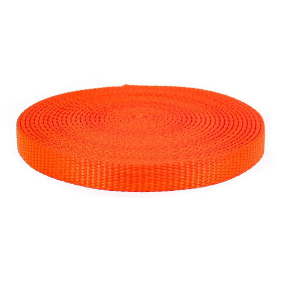 West Coast Paracord ½ Inch Flat Nylon Webbing – Straps for Outdoor Activities, Pets, and Crafts – Multiple Colors and Sizes