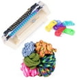thumbnail image 1 of West Coast Paracord Jig Bracelet Maker with 550 Paracord and Buckles - Weave Parachute Cords into Fun DIY Wristbands, 1 of 4