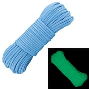 West Coast Paracord Luminous Type III 7 Strand Nylon Glow in the Dark 550 Paracord Parachute Cord Rope - 10, 25, 50, 100 Hanks & 1000 Spools - Multiple Colors