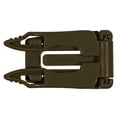 thumbnail image 1 of West Coast Paracord MOLLE Strap Carabiner Clip - Tactical Outdoor Colors - 2 Inch X 1 Inch Clips Attaches to Bag and Clothing Straps, 1 of 5