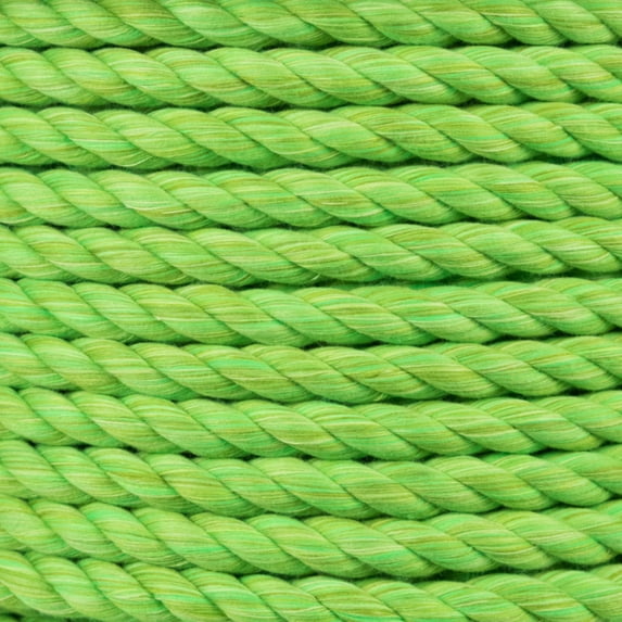 West Coast Paracord Natural Cotton Rope 1/2 Inch Twisted Soft Rope by the Foot in 25 Feet, 50 Feet, 100 Feet, and 600 Feet. Pet Safe and USA Made
