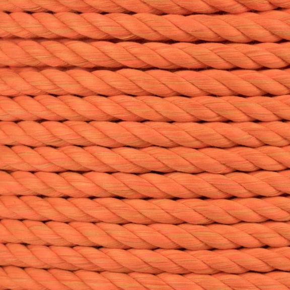West Coast Paracord Natural Cotton Rope 1/2 Inch Twisted Soft Rope by the Foot in 25 Feet, 50 Feet, 100 Feet, and 600 Feet. Pet Safe and USA Made