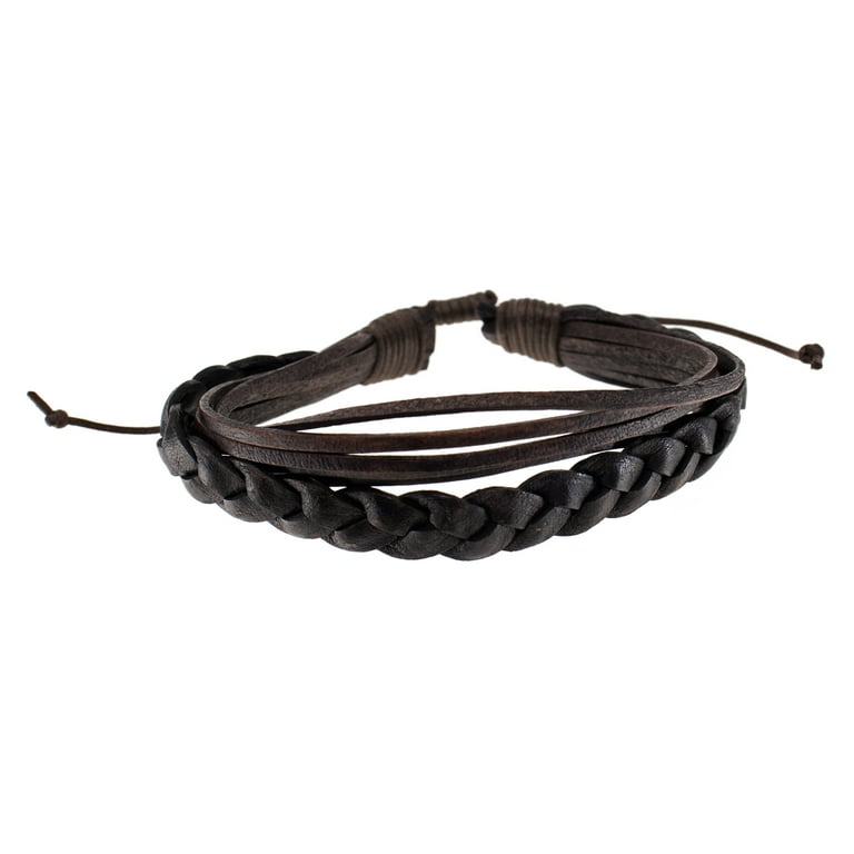 Leather store paracord bracelet