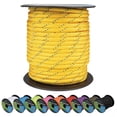 thumbnail image 1 of West Coast Paracord Reflective 550lb Paracord – 7 Strand Type III Tactical Parachute Cord for Hiking, Camping, and Fishing – Reflective Neon Yellow (50 ft), 1 of 5