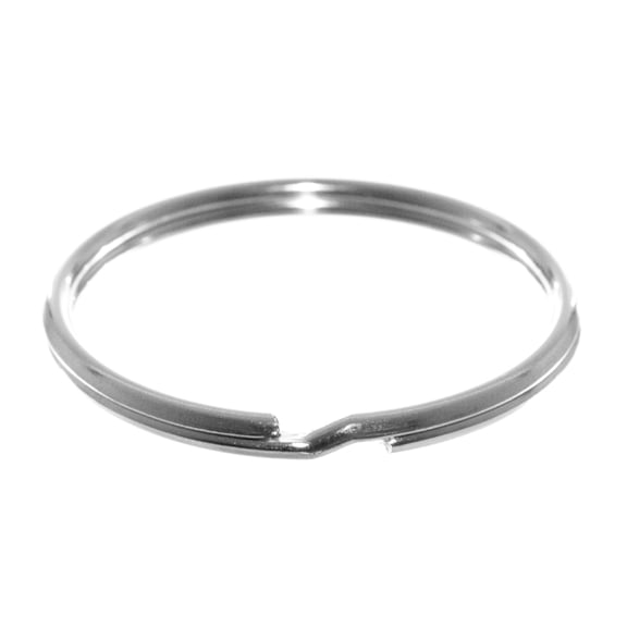 West Coast Paracord Split Key Rings - Multiple Diameter Size Options - Comes in Pack Sizes of 5, 10, 25, 50 or 100 - Jewelry Making and Craft Projects