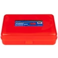 thumbnail image 1 of West Coast Paracord Pencil Case with Hinged Lid, Red, 1 of 4
