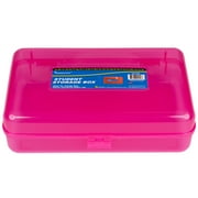 West Coast Paracord Transparent Colored Pencil Box Storage Office Organizer