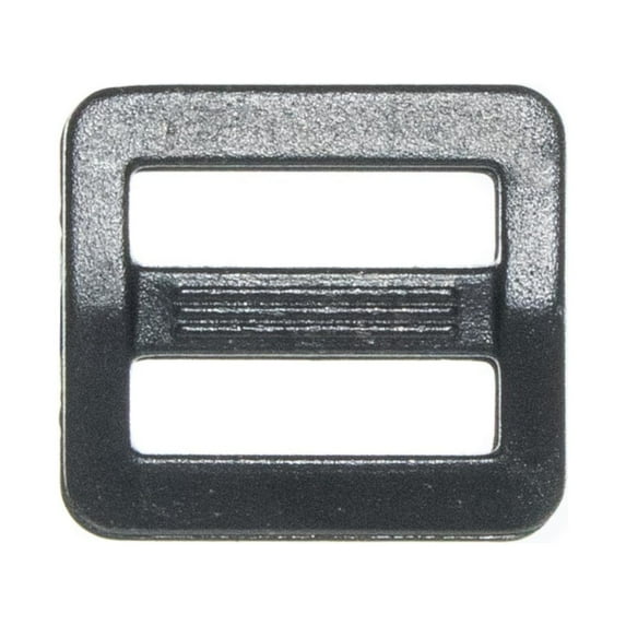 West Coast Paracord Tri-Glides - Black Plastic in Multiple Sizes and Packs - For Webbings, Backpacks, Duffel Bags, and More