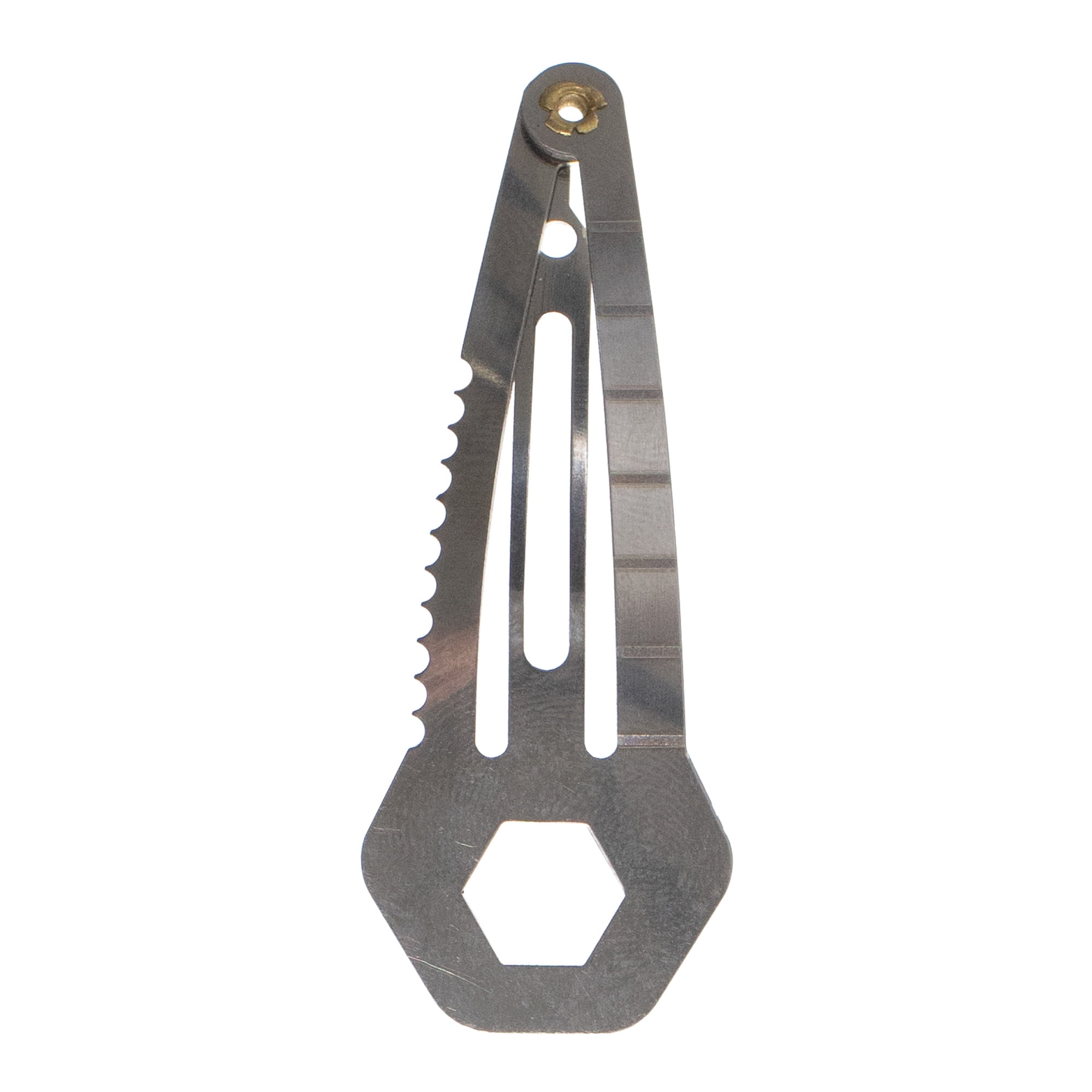West Coast Paracord Utility Hair Clip - 2 Pack, 5 Pack, and 10 Pack - Black and Silver