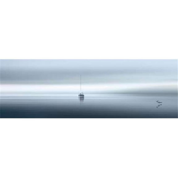 West Coast Sailing Poster Print by Marvin Pelkey (12 x 36)