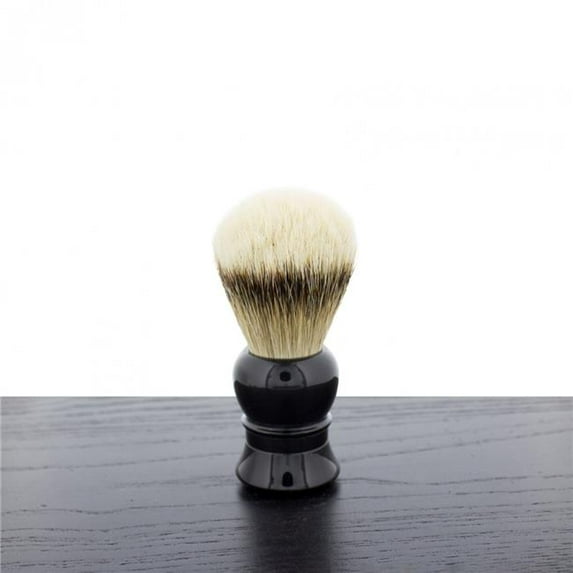 West Coast Shaving SB-WCS-R09ST WCS Lantern Shaving Brush - Silvertip - Black
