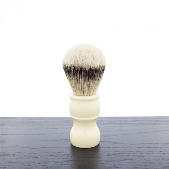West Coast Shaving SB-WCS-R10ST WCS Beacon Shaving Brush - Silvertip - Ivory