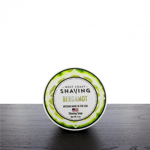 West Coast Shaving SS-WCS-044 WCS Shaving Soap, Bergamot
