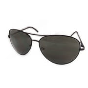 West Coast Spt Aviator Sunglasses (Black)