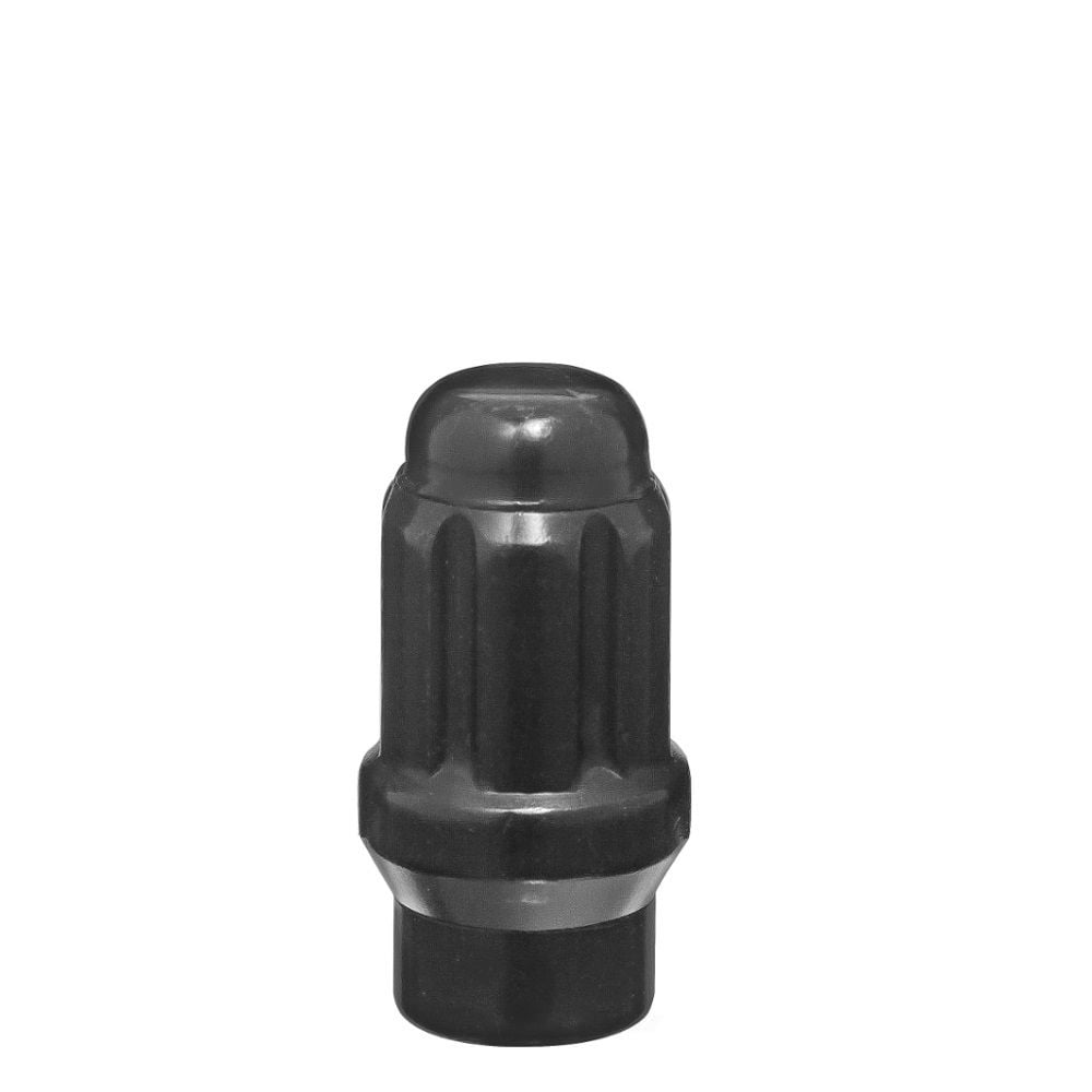 West Coast Wheel 1/2 Bulge Acorn Car Spline ET Lug Nut 1.55^ 0.25^ Shank Black^ W1012SEB
