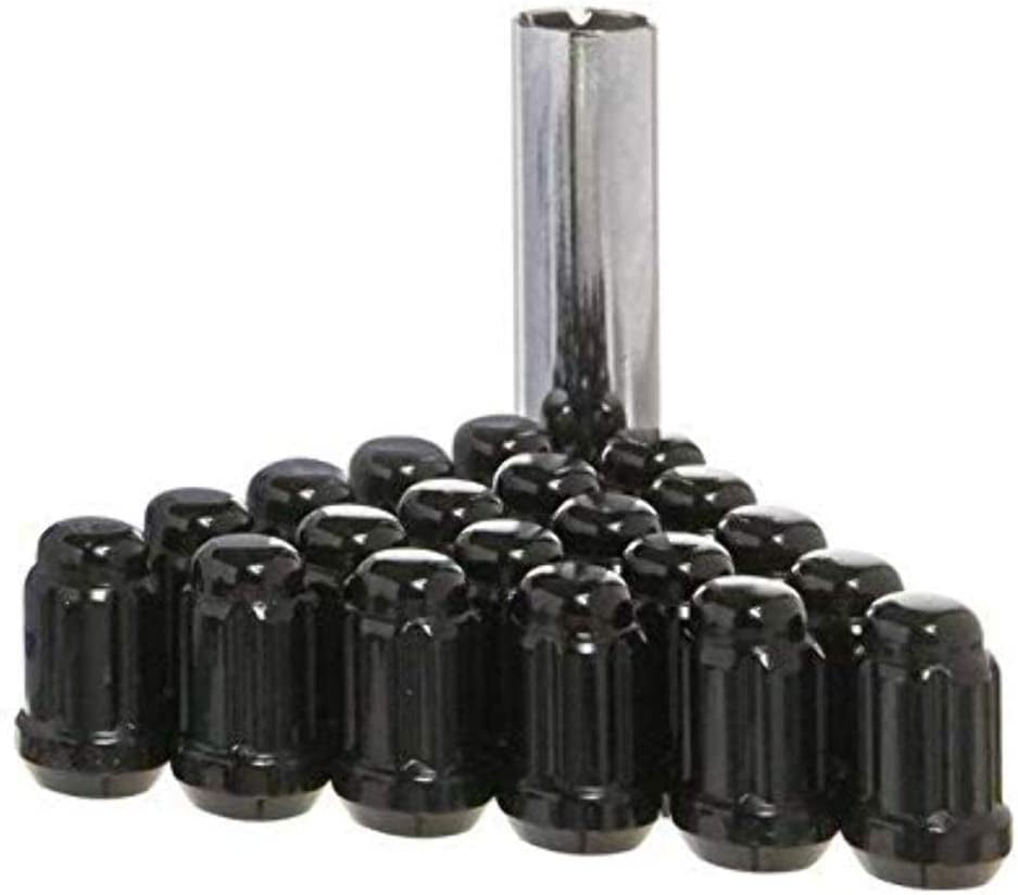 West Coast Wheel Accessories 14X1.5 Bulge Acorn Spline Lug Nuts 1.38" 5