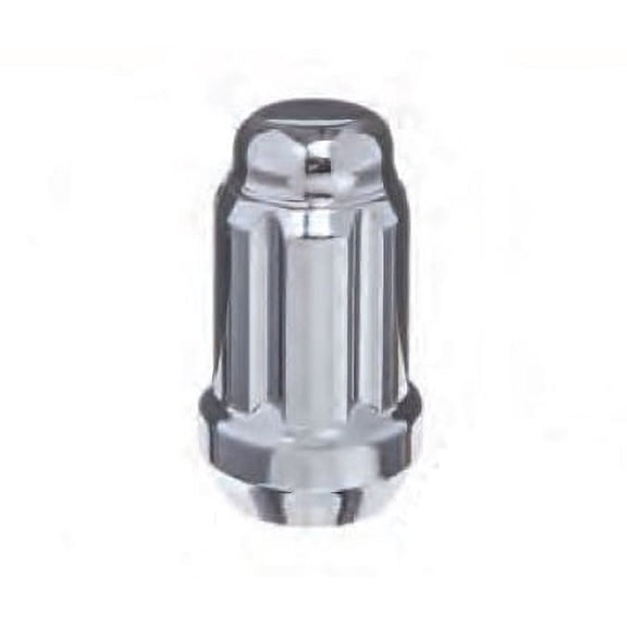 West Coast Wheel Accessories DPC1014SM 1.65 ft. 14 x 1.5 Spline Lug Nut, Chrome