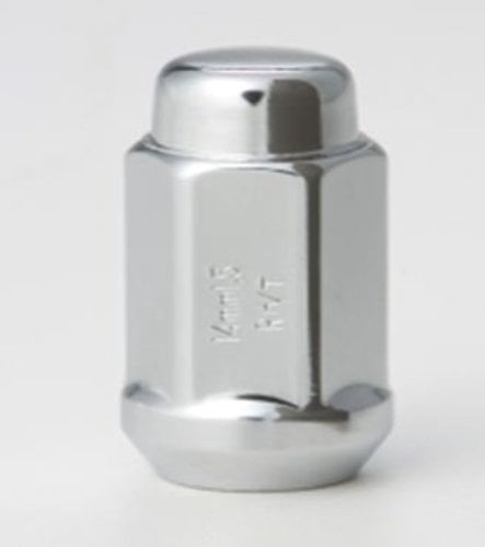 West Coast Wheel 1/2 Bulge Acorn Lug Nut 3/4^ Hex 1.9^ Chrome^ W1012L