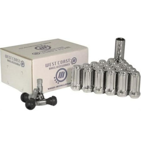 West Coast Wheel Accessories W5614ST 6 Lug Wheel Installation Kit