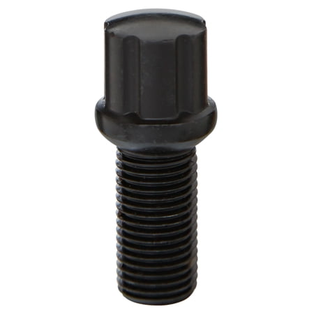 West Coast Wheel Accessories WCW-W2714BBHB 14 x 1.5 in. 17 mm Hex 27 mm Ball Lug Bolt, Black
