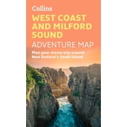 West Coast and Milford Sound Touring Map, Paperback