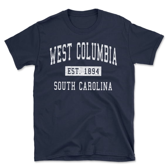 West Columbia South Carolina Classic Established Men's Cotton T-Shirt