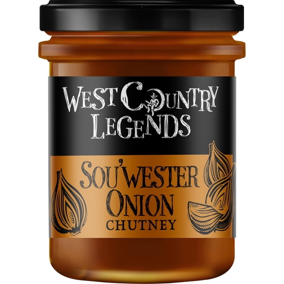 West Country Legends Sou'wester Onion Chutney 210g