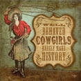 thumbnail image 1 of West Cowgirl Poster Print by Mollie B. Mollie B. (24 x 24) # MOL194, 1 of 1