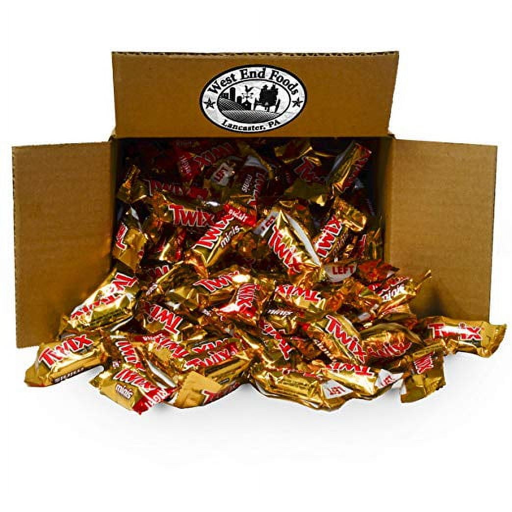 West End Foods (5 lbs) Bundle of Twix Caramel, Classic Chocolate Candy