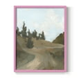 thumbnail image 1 of West Fork Hiking Trail IV Framed Print in Pink Solid Wood 8 x 10 Framed Print, 1 of 6