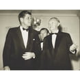thumbnail image 1 of West German Chancellor Konrad Adenauer With President John Kennedy At The German Embassy. Nov. 21 History, 1 of 2