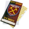 thumbnail image 1 of West Ham United FC Customisable Birthday Card, 1 of 5