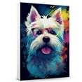 thumbnail image 1 of West Highland White Terrier Art Print Poster, Dog Wall Art Painting Decor, Dog Pop Art Home Decor Artwork For Bedroom Living Room Bathroom Decor,, 1 of 5