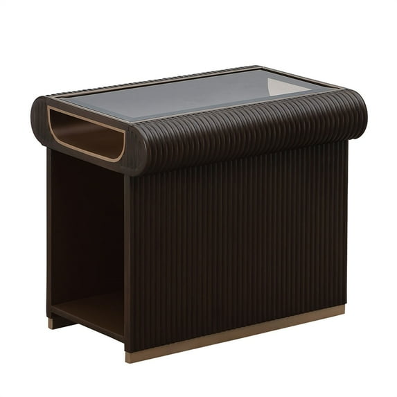 West Kensington End Table - Medium Espresso