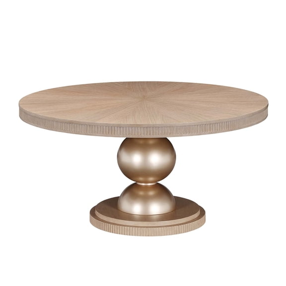 West Kensington Round Dining Table - Sea Salt Caramel