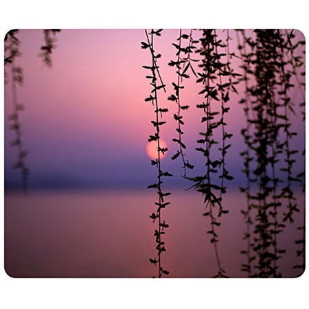 West Lake At Sunset Mouse pads Gaming Mouse Pad 9.84x7.87 inches