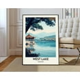 thumbnail image 1 of West Lake Poster, West Lakewest Lake Print, West Lake Photo, West Lake Poster Print, West Lake Travel Poster, Hangzhou Poster Wall Art, Modern Wall Decor, 12x18 UNFRAMED, 1 of 2