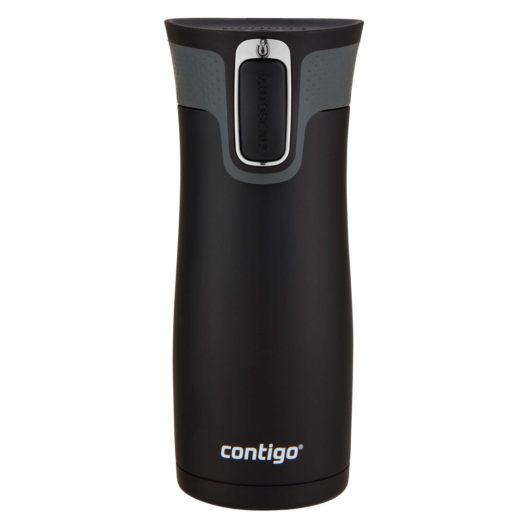 Contigo 16 oz Stainless Steel Travel Mug, Black