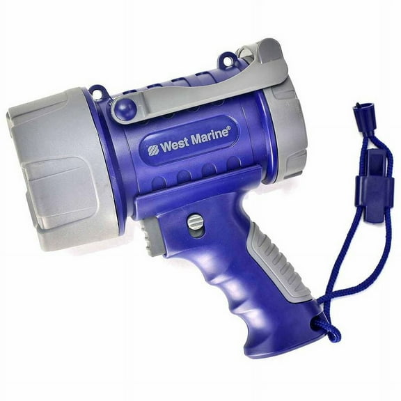 West Marine Spotlight - Boating and Camping Flash Light Waterproof 350 Lumen LED Search light -19673771