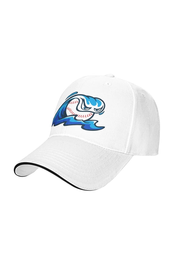 West Michigan Whitecaps Casual Sandwich Baseball Cap Adjustable For Men For Women