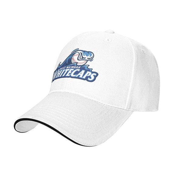 West Michigan Whitecaps Casual Sandwich Baseball Cap Adjustable For Men For Women